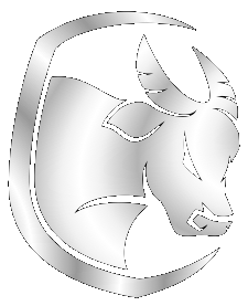 Tamaraw Metal Logo